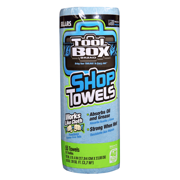 TOOLBOX Z400 SHOP TOWELS, ROLL